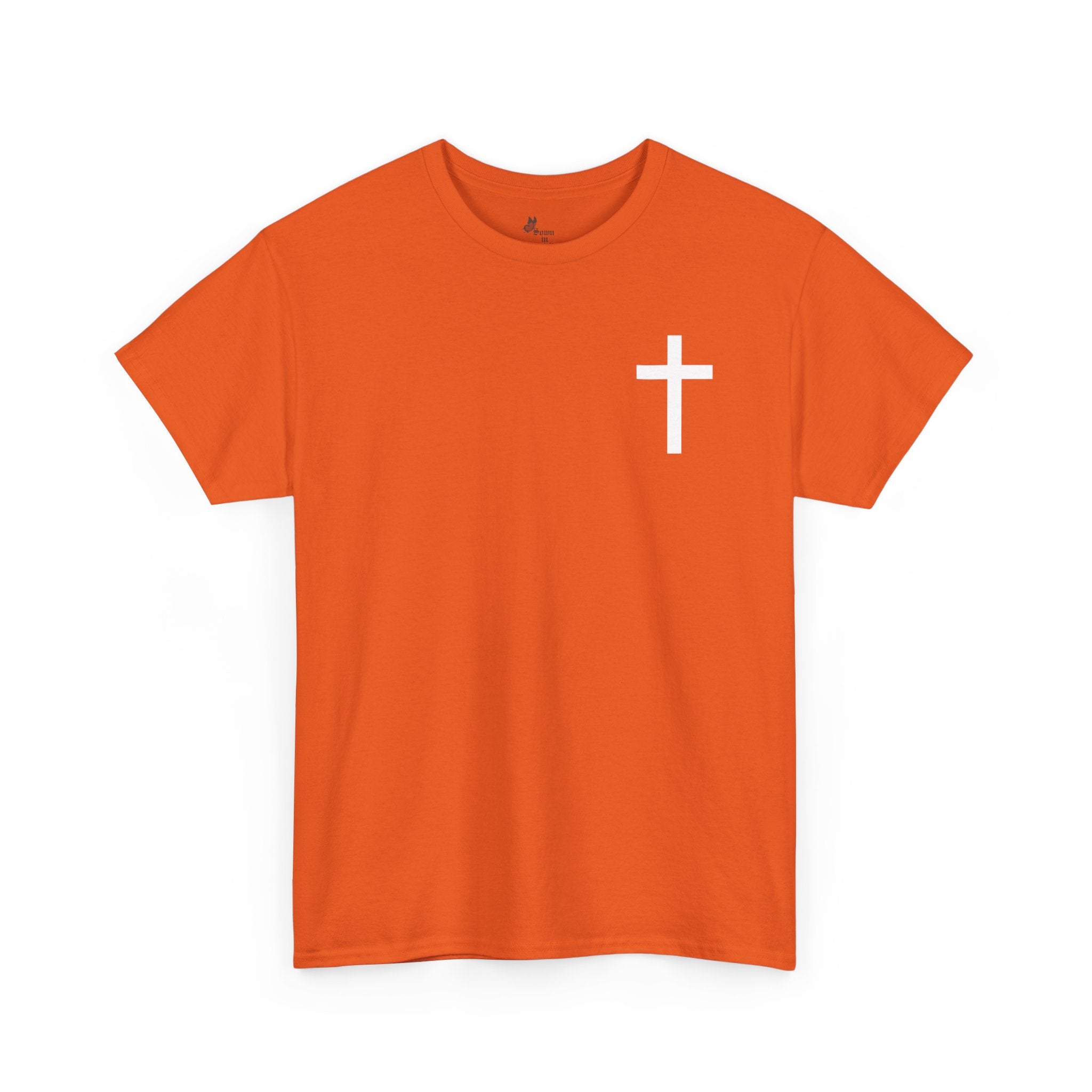 Unisex Heavy Cotton Tee - 'Living Proof of a Loving God' Inspirational Shirt