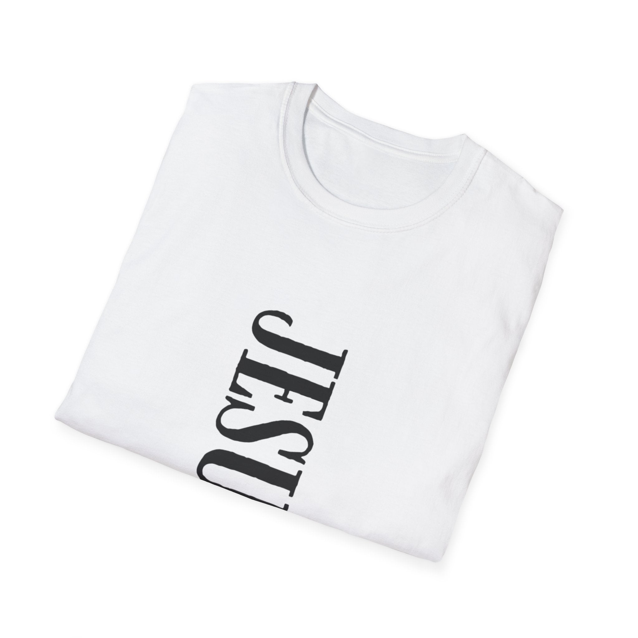 Faith-Inspired Unisex Softstyle T-Shirt | Jesus Is King Design