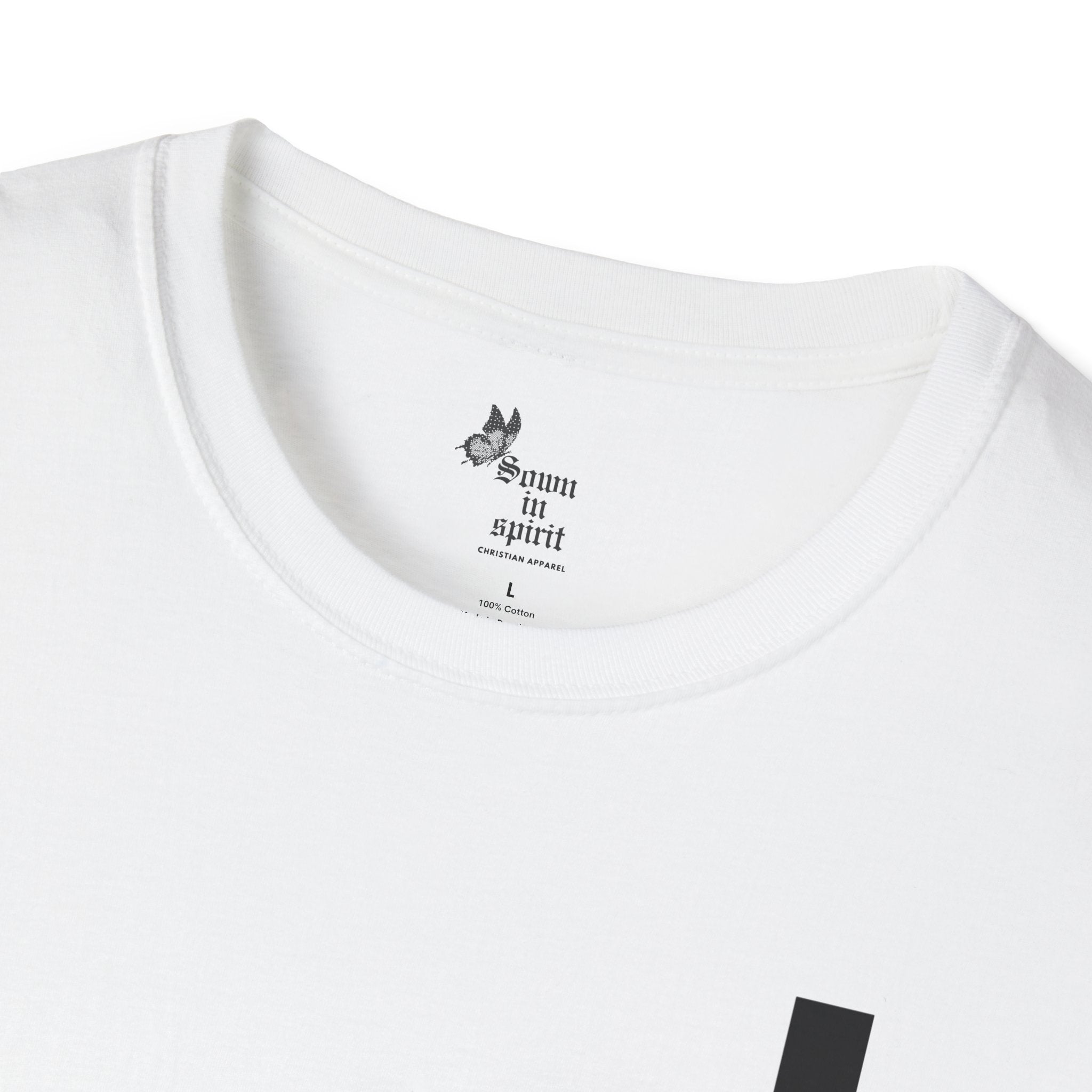 Faith-Inspired Unisex Softstyle T-Shirt - John 3:16 Design
