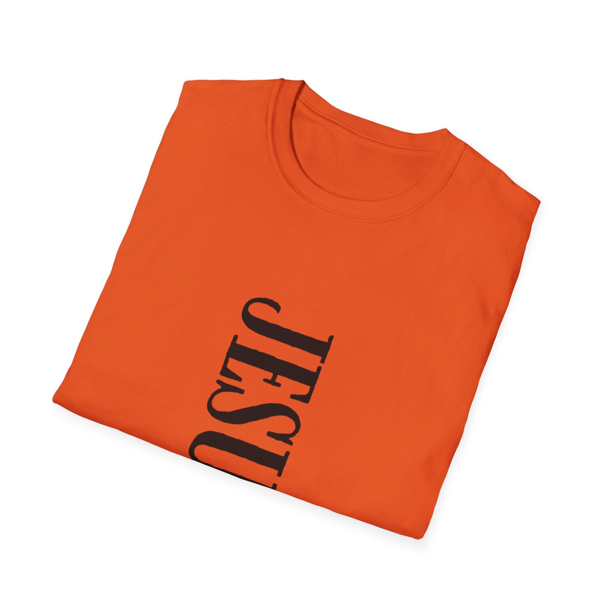 Faith-Inspired Unisex Softstyle T-Shirt | Jesus Is King Design